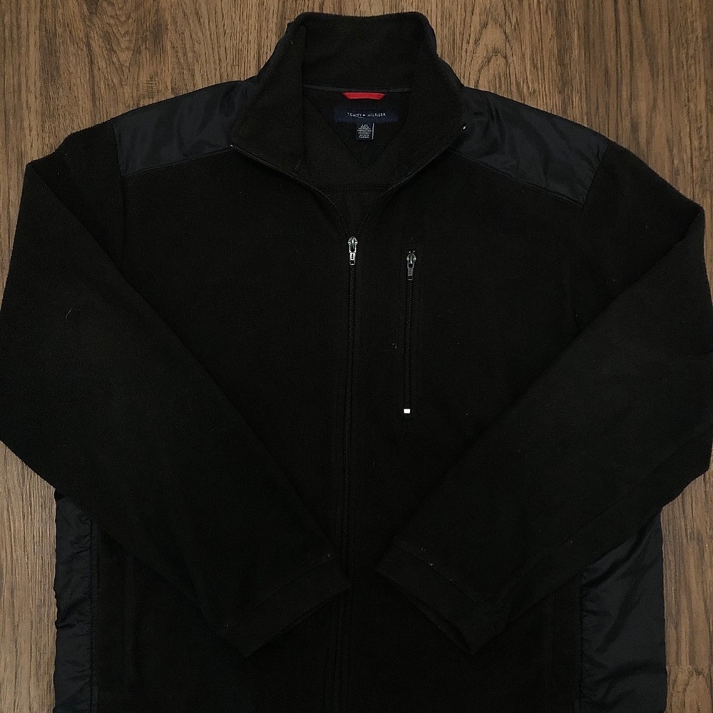 Tommy Hilfiger Black Zip Up Jacket